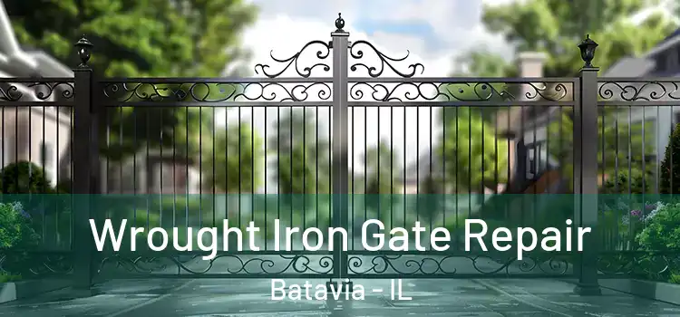 Wrought Iron Gate Repair Batavia - IL